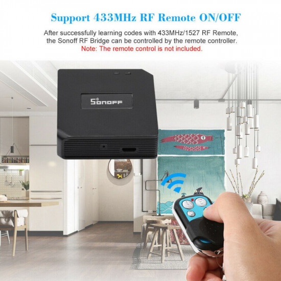 Sonoff Bridge Rf 433mhz pont Sans Fil Wifi 